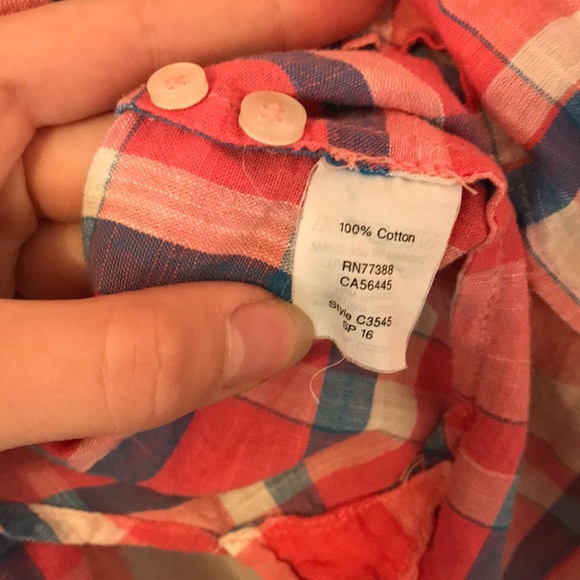 J.Crew Plaid Long Sleeve - Picture 4 of 6